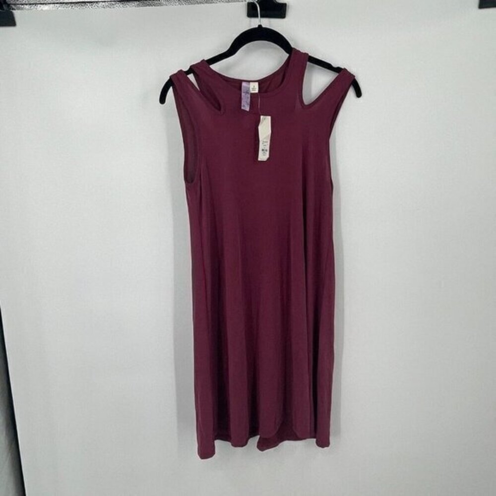 Alya Francescas Dress Small Womens Strappy Shoulder Lightweight Casual Red